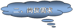 云形标注: 二、岗位需求